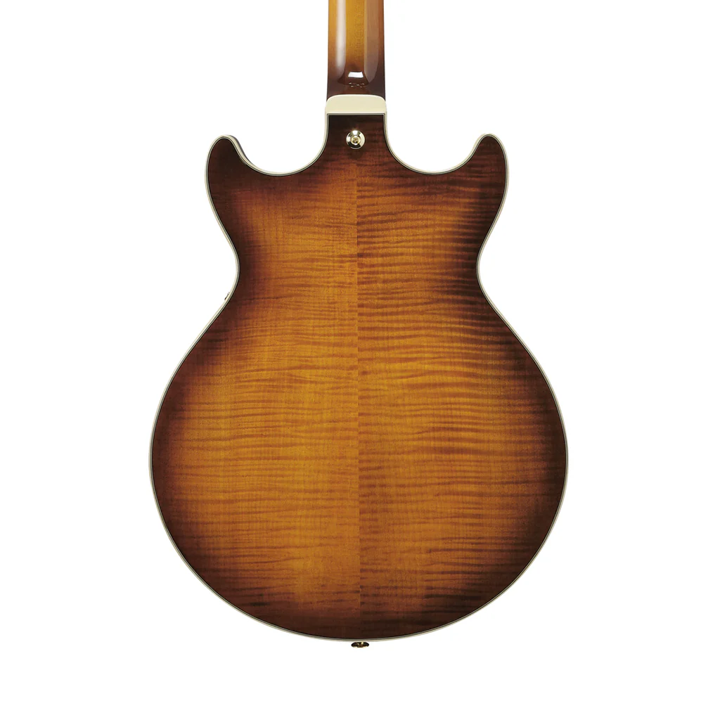 Ibanez AM153FM Artcore Semi-Hollow Electric Guitar - Antique Tobacco Burst - Image 2