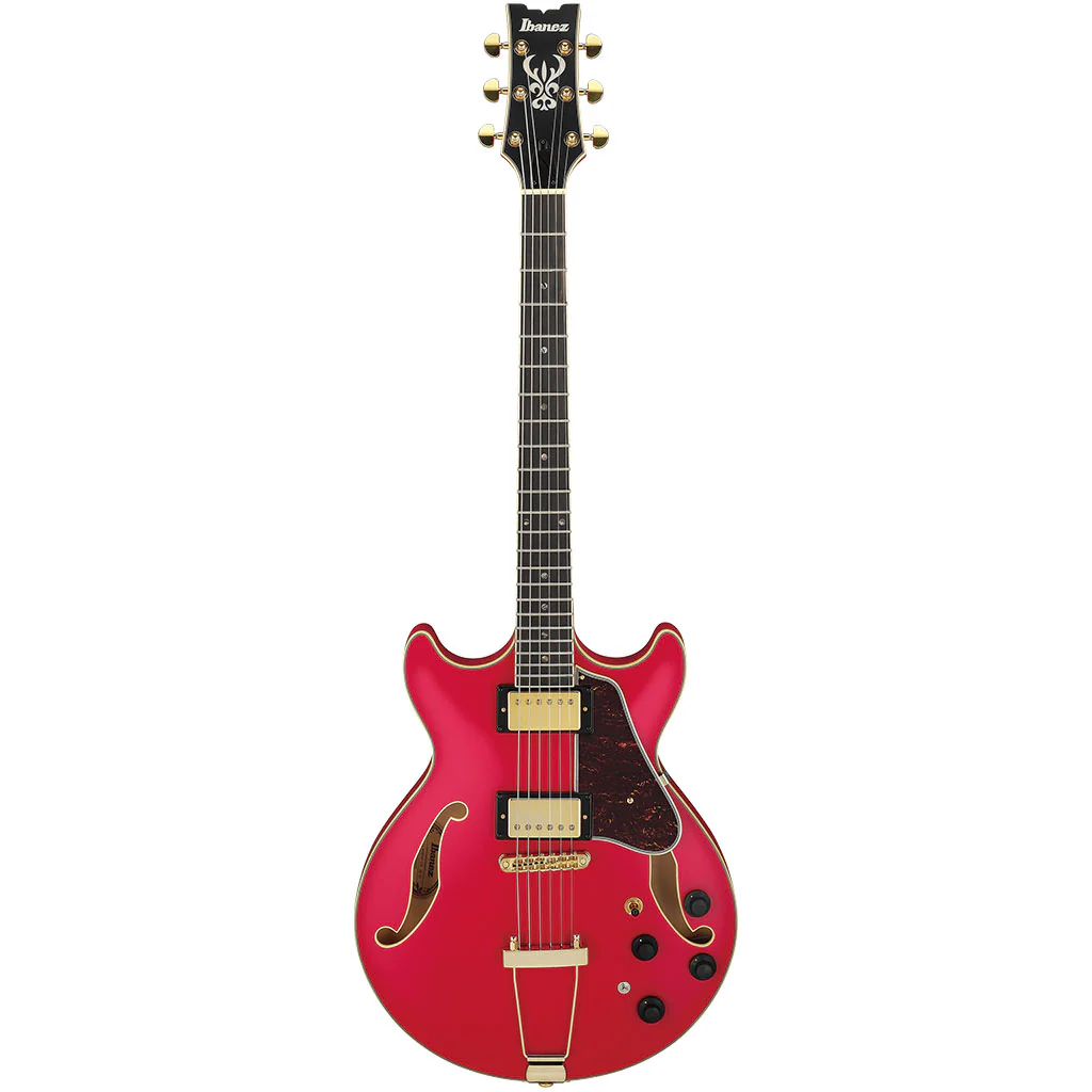 Ibanez - AMH90 Artcore Electric - Cherry Red Flat - Image 2