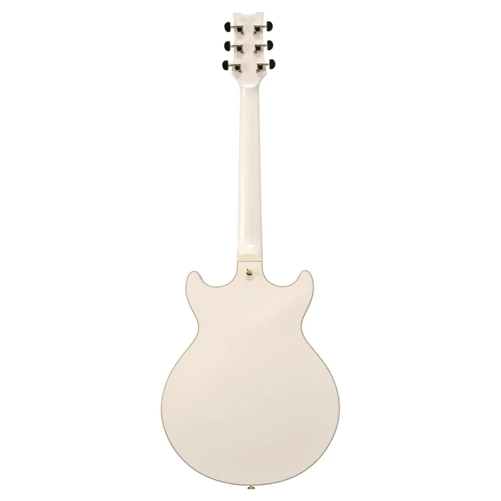 Ibanez AMH90 Artcore Guitar - Ivory - Image 3