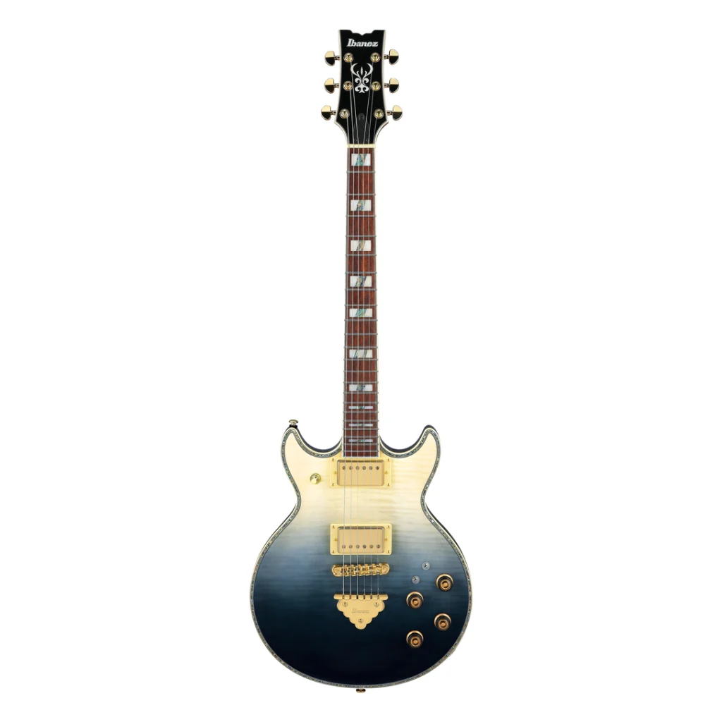 Ibanez AR420 Electric Guitar - Black Mirage Gradation - Image 3