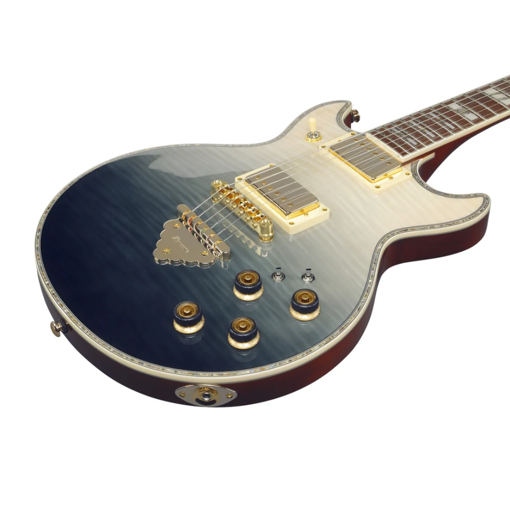 Ibanez AR420 Electric Guitar - Black Mirage Gradation - Image 8