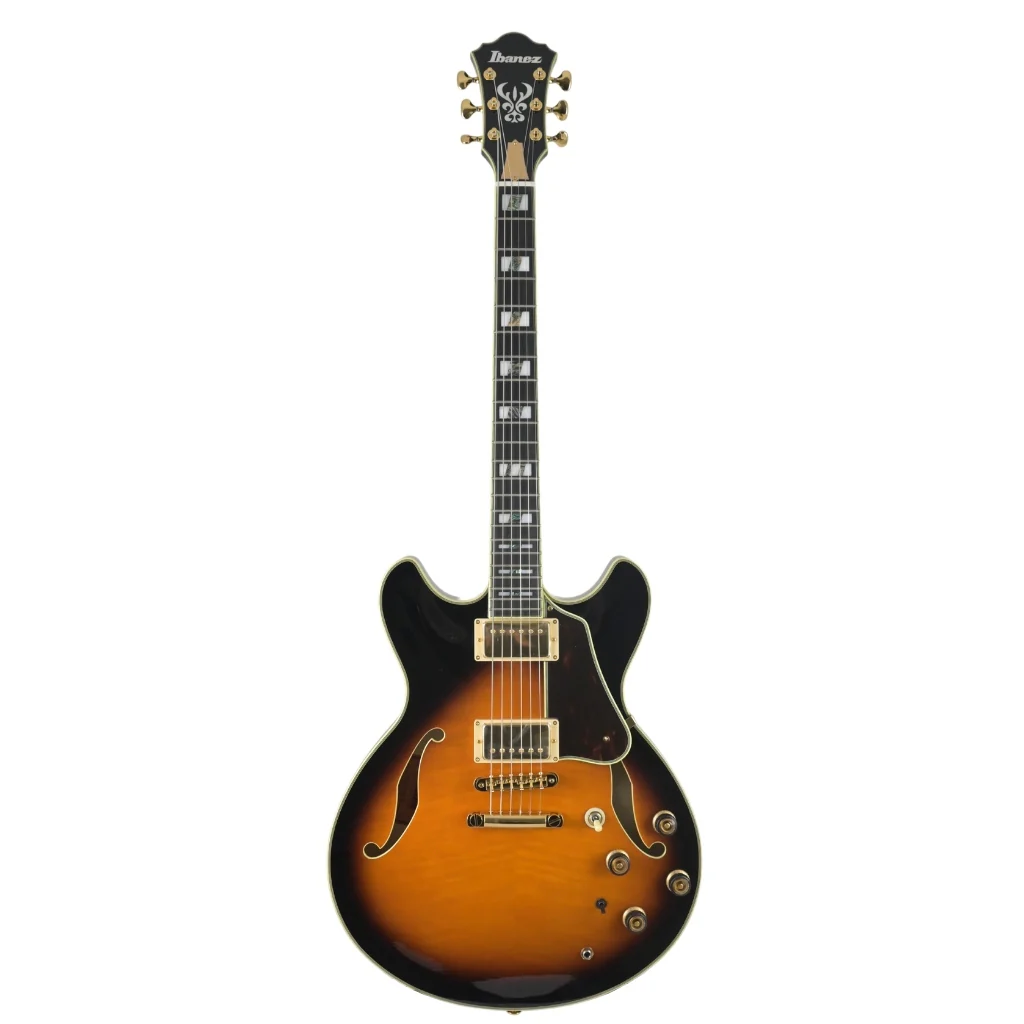 Ibanez - AS2000 ArtStar Prestige Electric Guitar - Brown Sunburst - Image 2