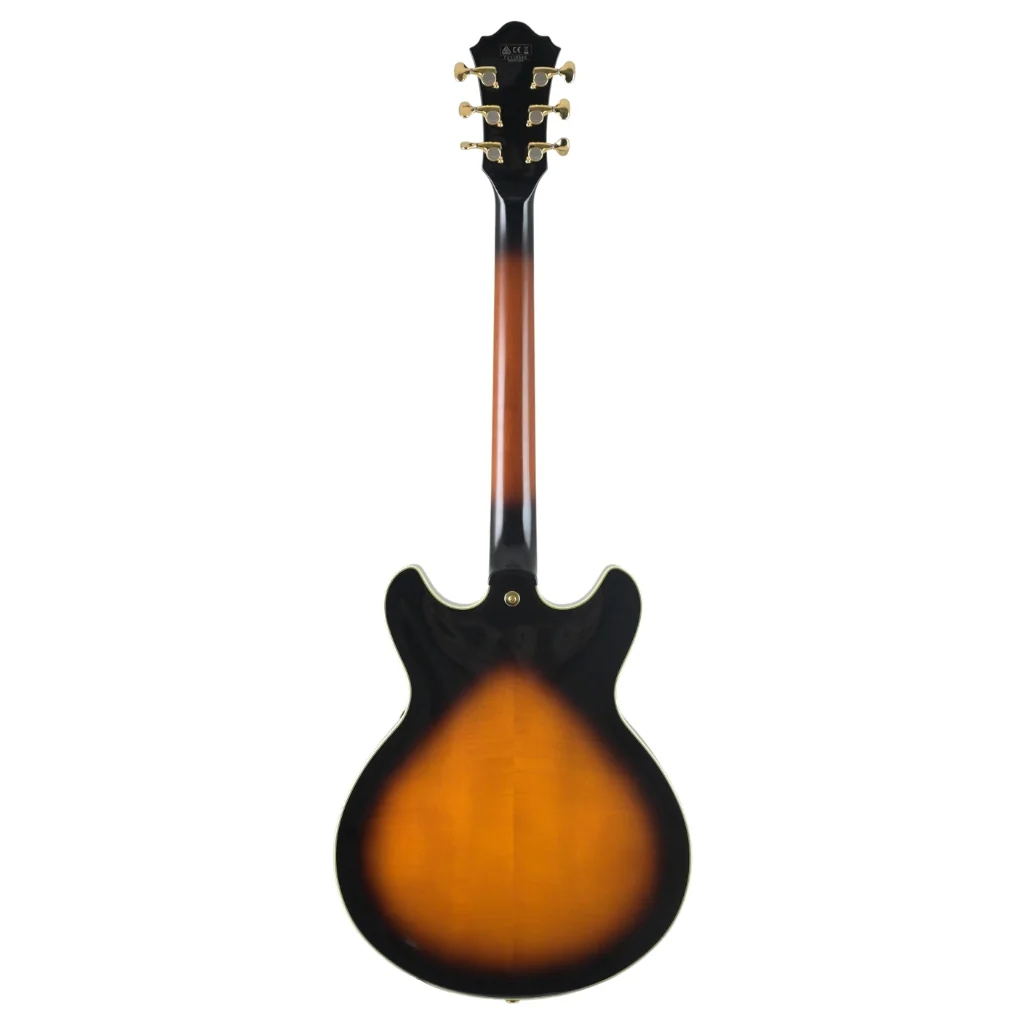 Ibanez - AS2000 ArtStar Prestige Electric Guitar - Brown Sunburst - Image 3