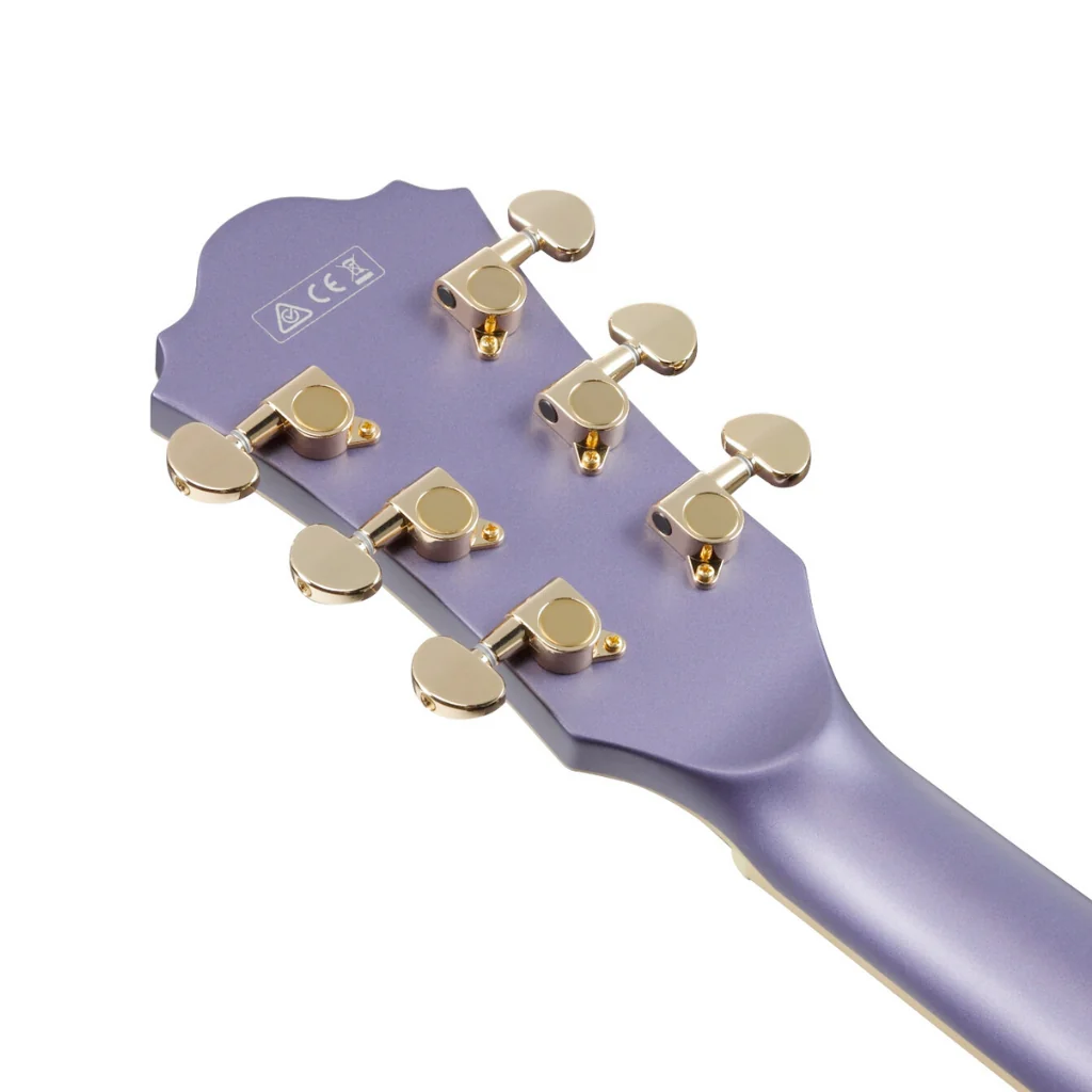 Ibanez AS73G Artcore Guitar - Metallic Purple Flat - Image 5