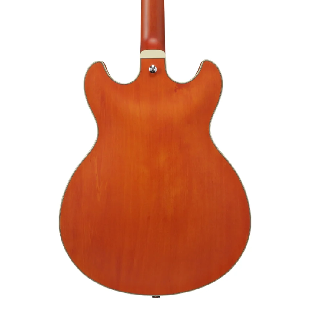 Ibanez AS73T Electric Guitar - Transparent Tangerine Flat - Image 2