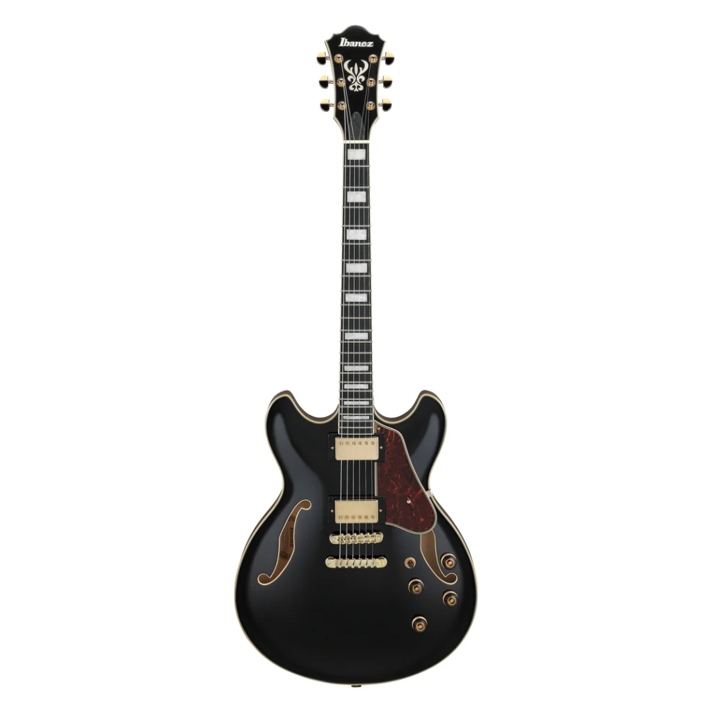 Ibanez AS93BCBK Electro Acoustic Guitar Black - Image 3