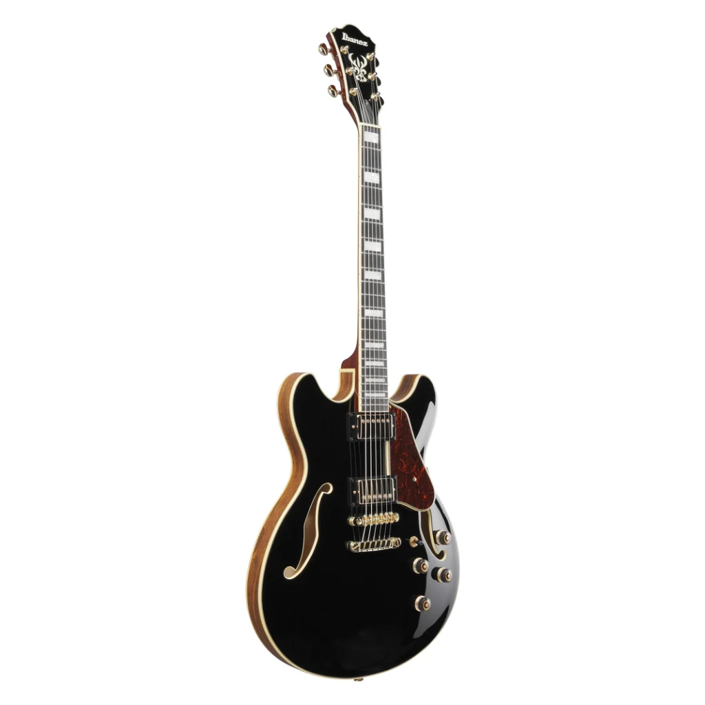 Ibanez AS93BCBK Electro Acoustic Guitar Black - Image 5
