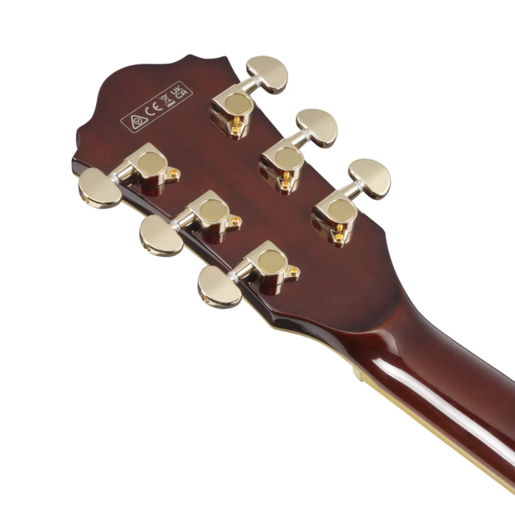 Ibanez AS93BCBK Electro Acoustic Guitar Black - Image 7