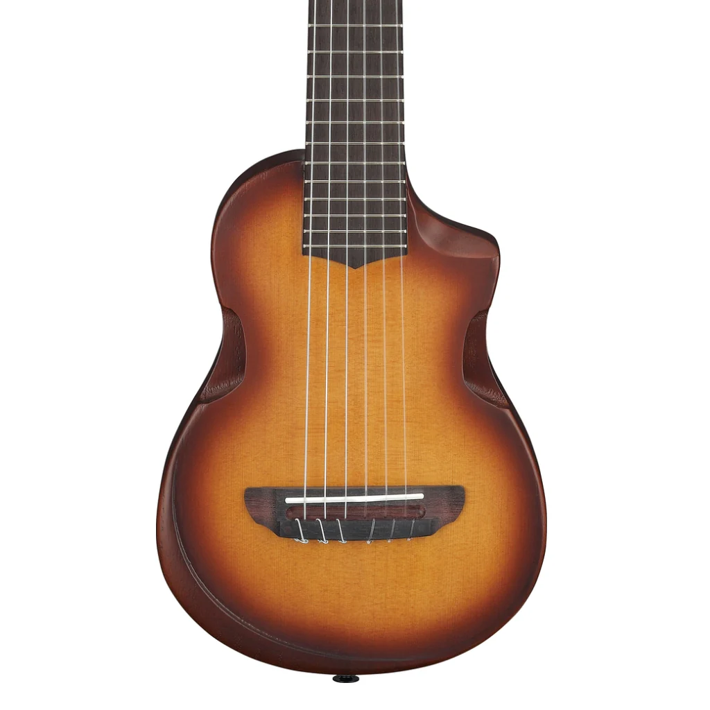 Ibanez AUP10N Ukulele with Bag - Open Pore Light Brown Sunburst