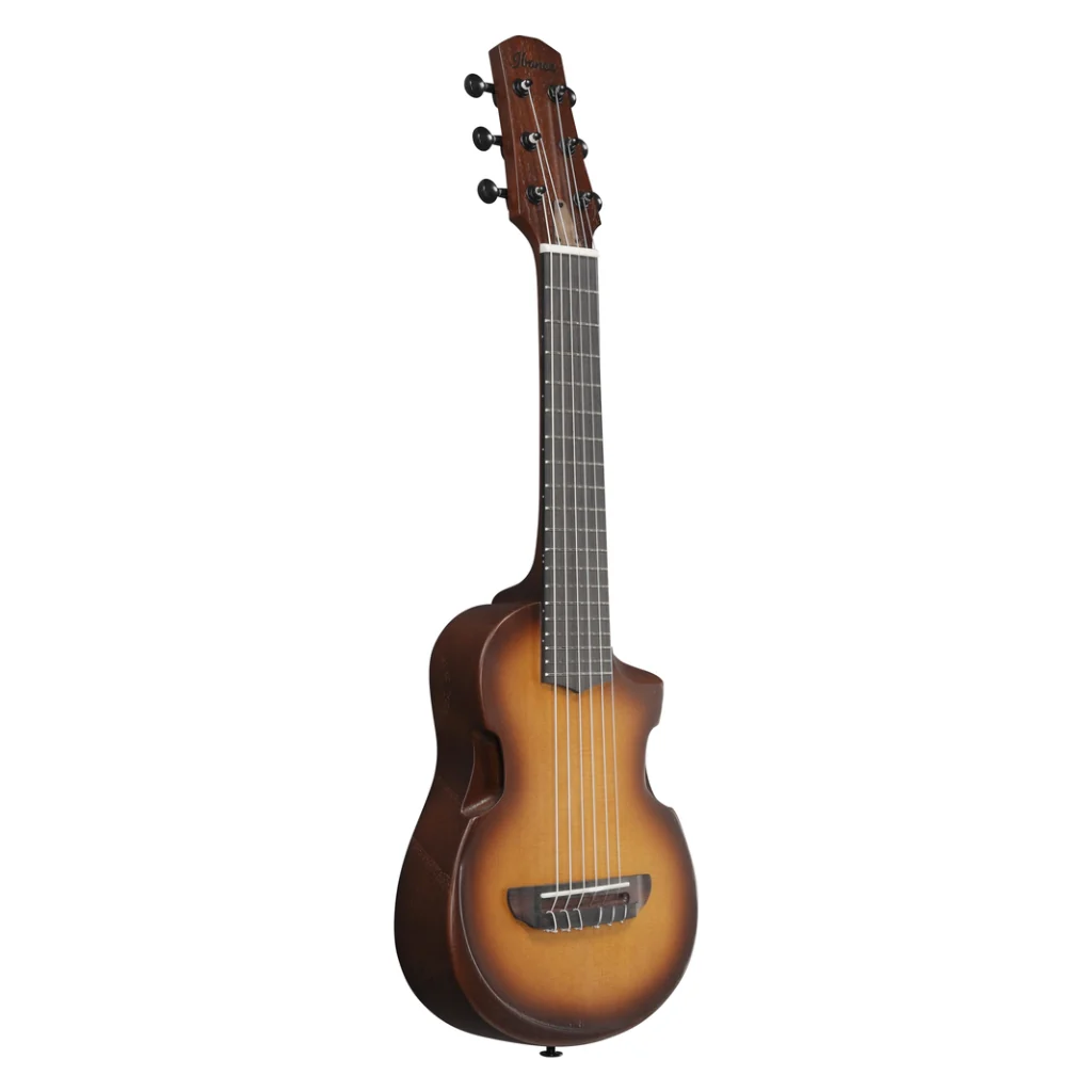 Ibanez AUP10N Ukulele with Bag - Open Pore Light Brown Sunburst - Image 5