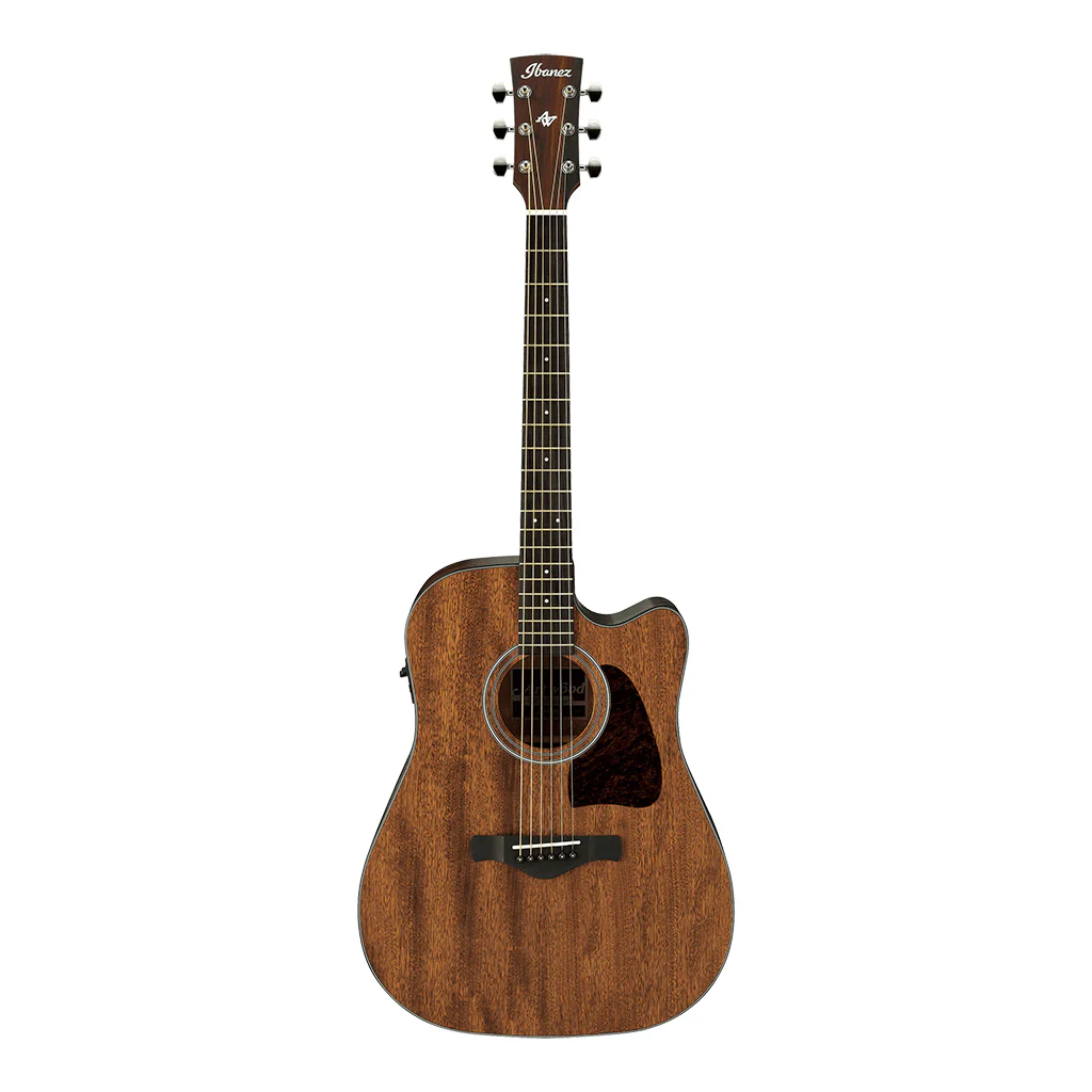 Ibanez AW54CE - Artwood Dreadnought Acoustic Guitar - Open Pore Natural - Image 2