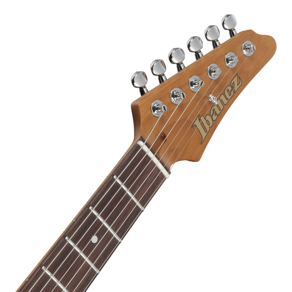 Ibanez AZ2204N Electric Guitar with Rosewood Fretboard and Case - Ivy Green Metallic Flat - Image 4