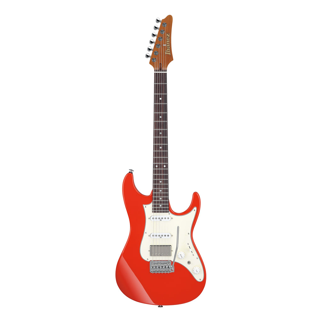 Ibanez AZ2204NW Electric Guitar with Rosewood Fretboard and Case - Vermillion Red - Image 3