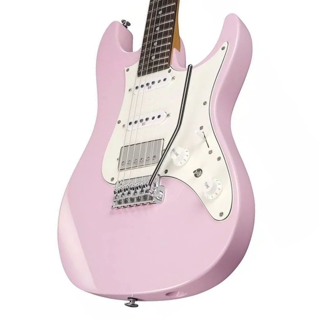 Ibanez AZ2204NW Prestige Electric Guitar w/ Case - Pastel Pink - Image 7