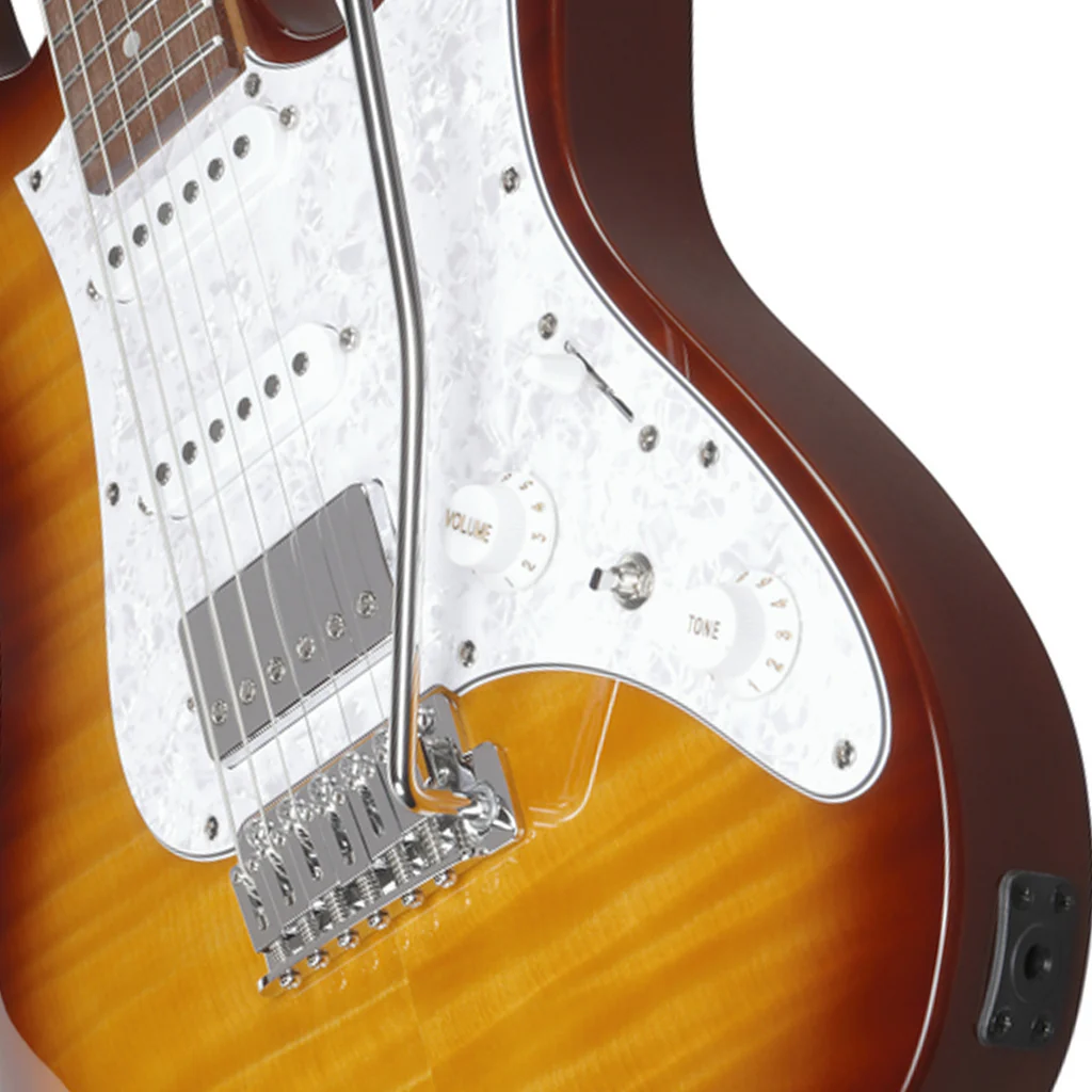Ibanez AZ22S1F Flamed Maple Top Electric Guitar - Violin Sunburst - Image 7