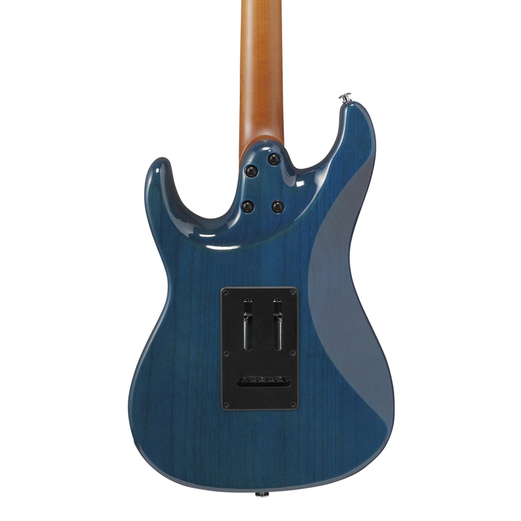 Ibanez AZ22S1F Flamed Maple Top with Jatoba Fretboard - Transparent Turquoise Burst - Image 2