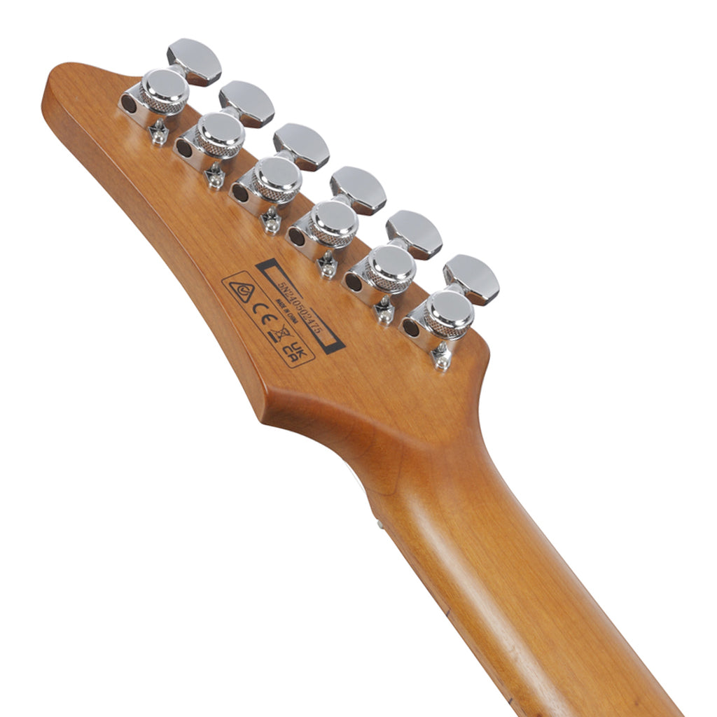 Ibanez AZ22S1F Flamed Maple Top with Jatoba Fretboard - Transparent Turquoise Burst - Image 6