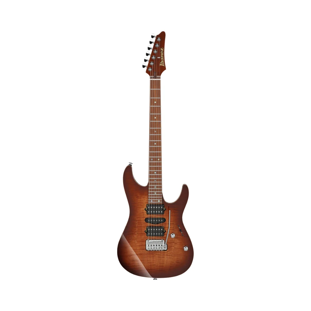 Ibanez - AZ2407F Prestige Electric Guitar with Case - Brownish Sphalerite - Image 2