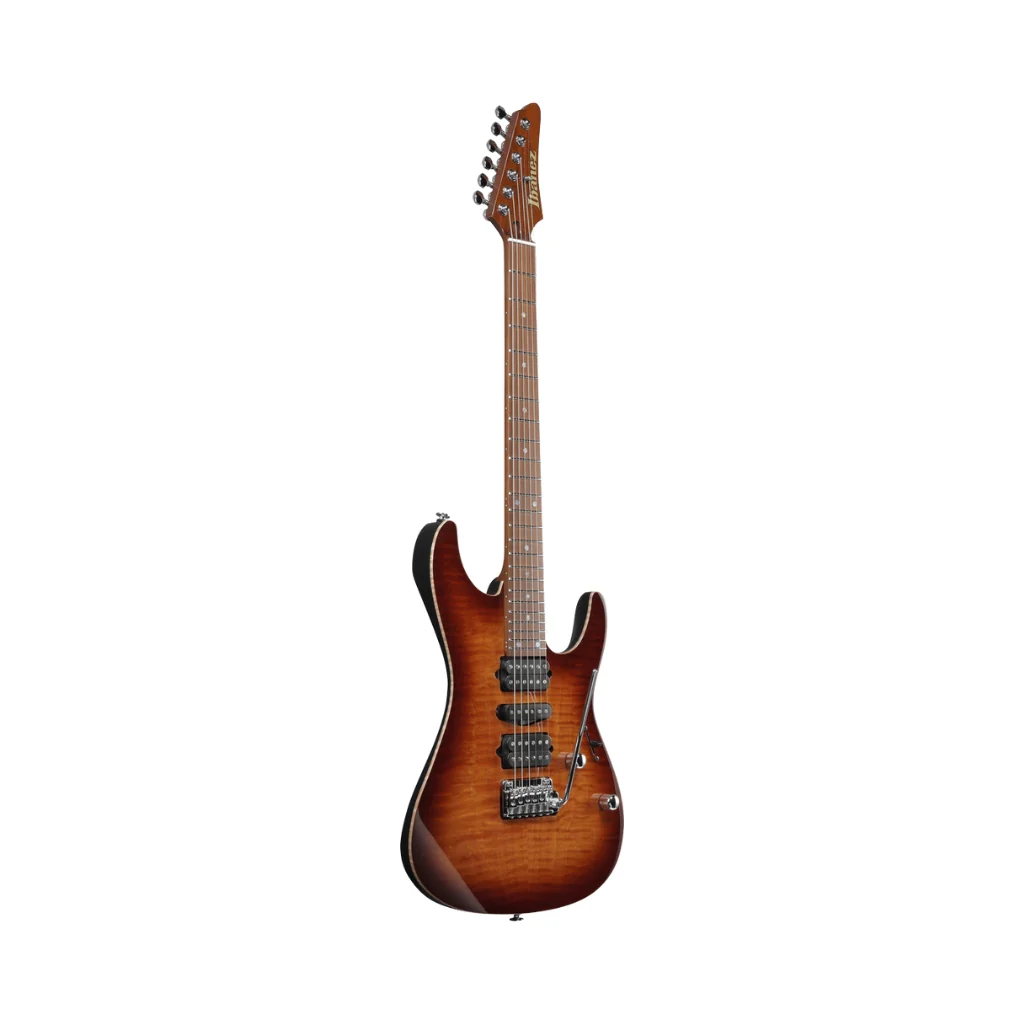Ibanez - AZ2407F Prestige Electric Guitar with Case - Brownish Sphalerite - Image 5