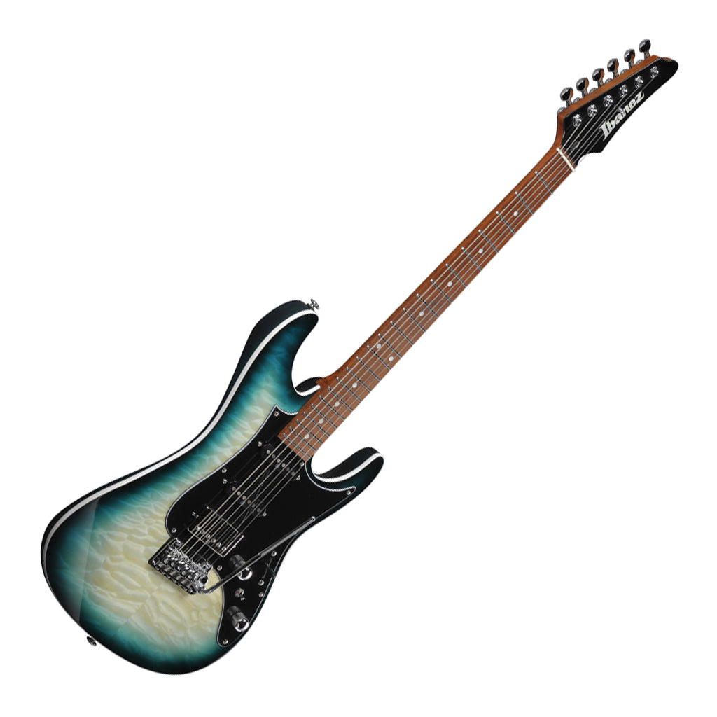 Ibanez AZ24P1QMDOB Electric Guitar Deep Ocean Blonde - Image 7