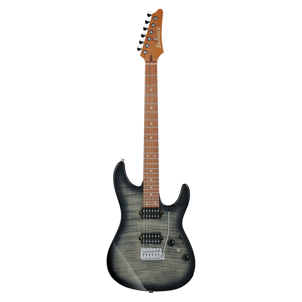 Ibanez AZ24S1F Electric Guitar - Transparent Turquoise Burst - Image 3