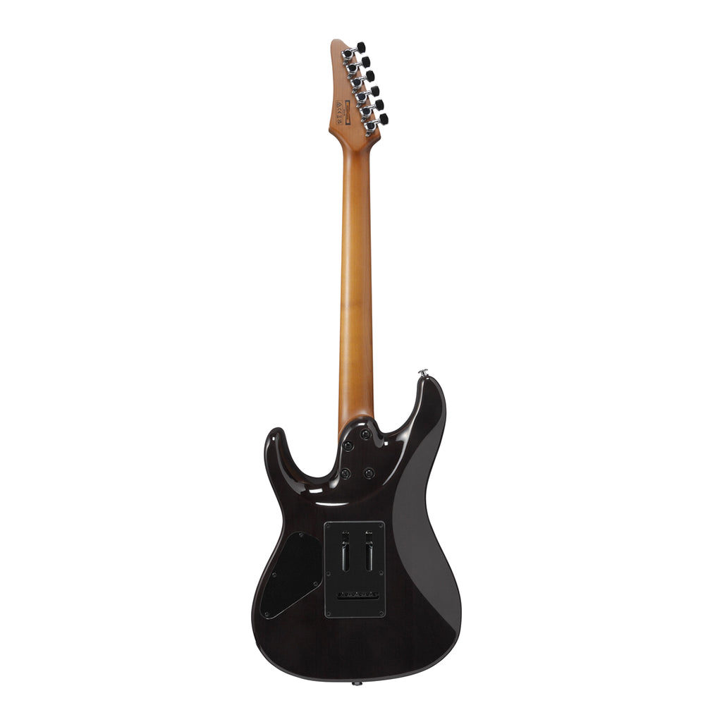Ibanez AZ24S1F Flamed Maple Top with Jatoba Fretboard - Transparent Black Sunburst - Image 4