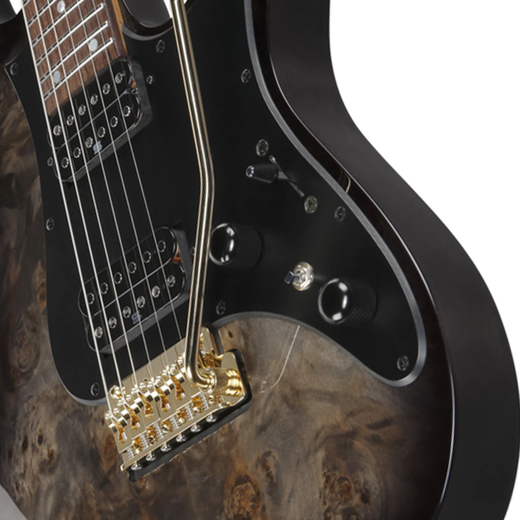 Ibanez AZ41P1PB Premium Electric Guitar - Transparent Grey Burst - Image 7