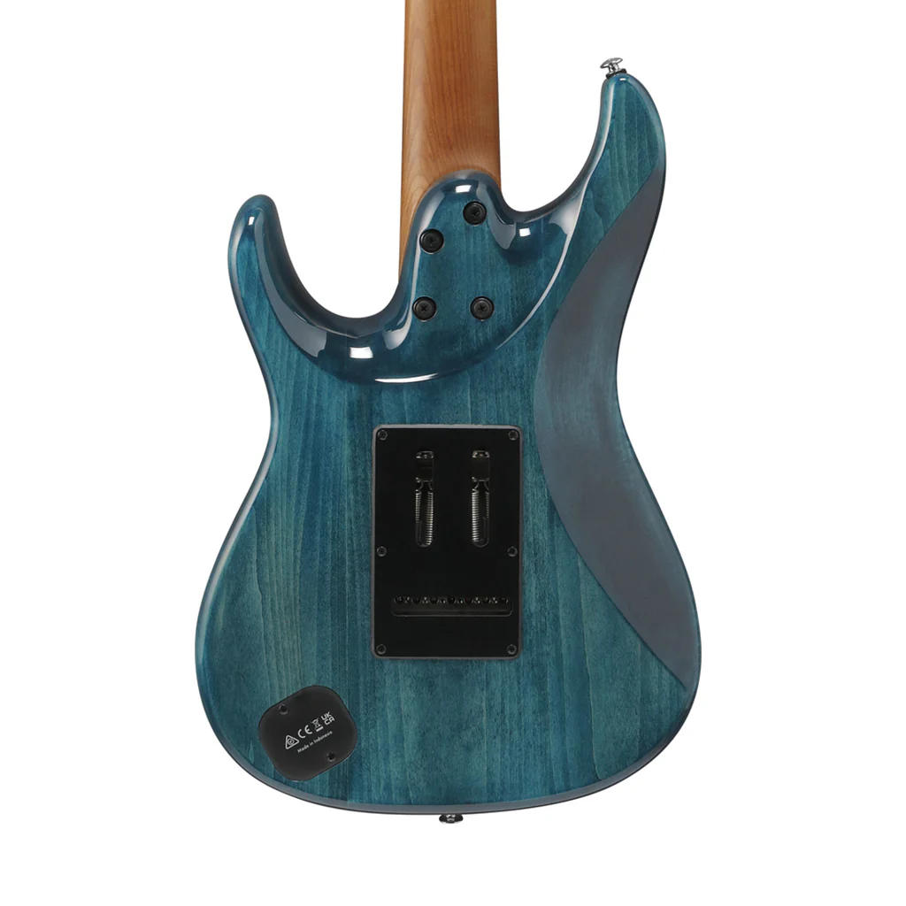 Ibanez AZ447P1QM Premium 7-String Electric Guitar - Cosmic Blue - Image 2