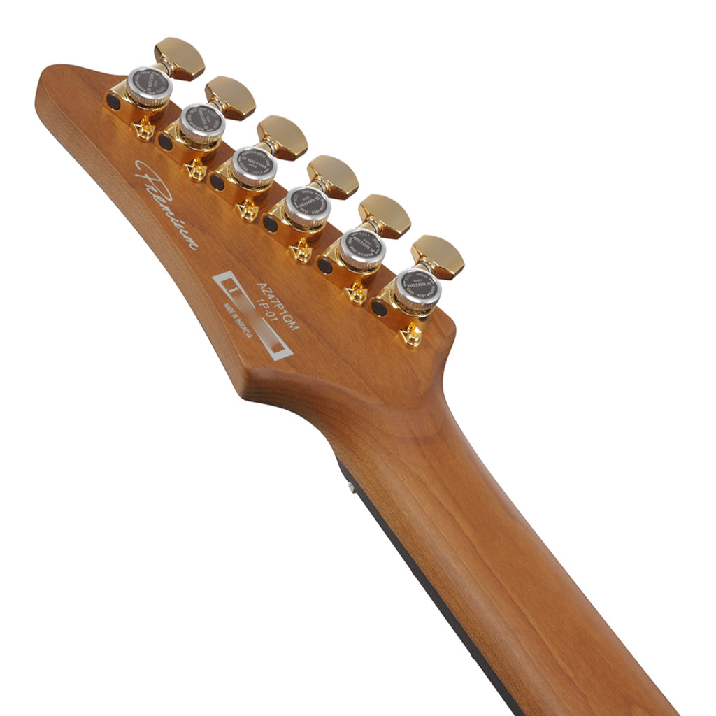 Ibanez AZ47P1QMDEB Electric Guitar Dragon Eye Burst - Image 5