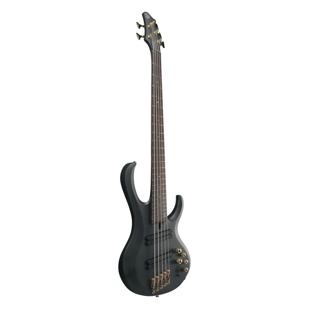 Ibanez Bass Workshop BTB605LM 5-String Electric Bass - Black Flat - Image 5