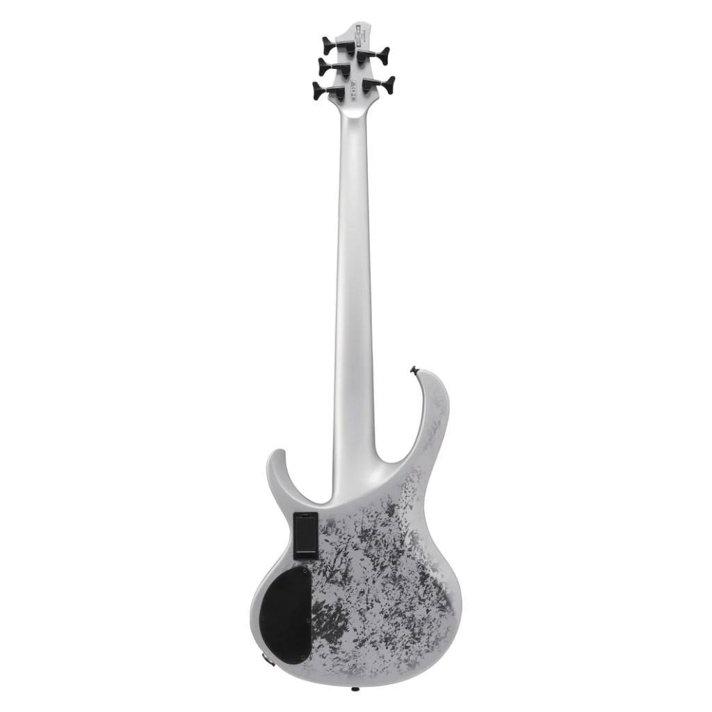 Ibanez BTB25TH5SLM 5 String Electric Bass Guitar Silver Blizzard Matte - Image 5