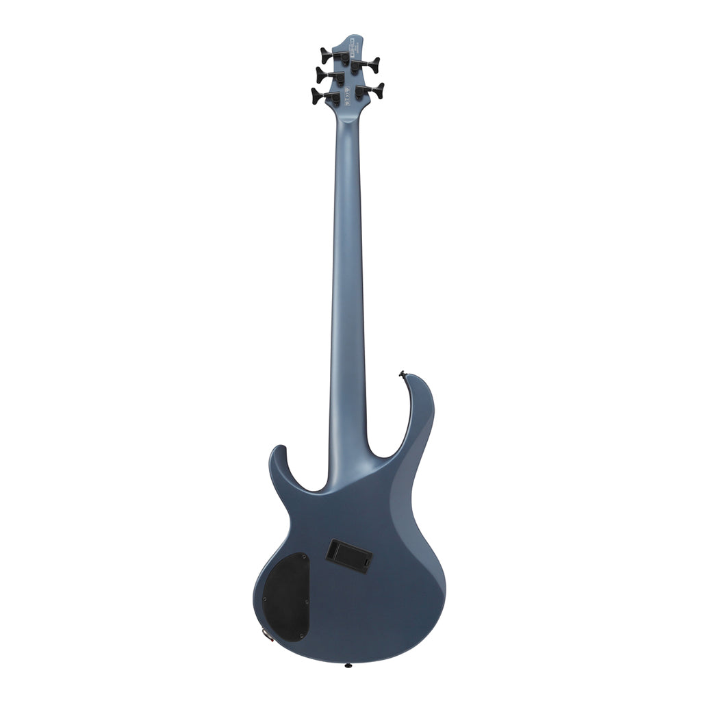 Ibanez BTB605MS Midnight Arctic Ocean Matte 5 String Electric Bass with Case - Image 4