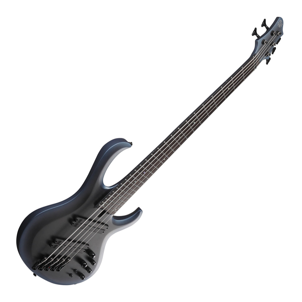 Ibanez BTB605MS Midnight Arctic Ocean Matte 5 String Electric Bass with Case - Image 8