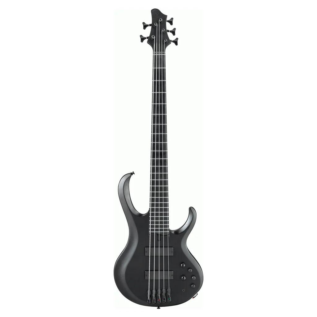 Ibanez - BTB625EX 5 String Electric Bass - Black Flat - Image 2