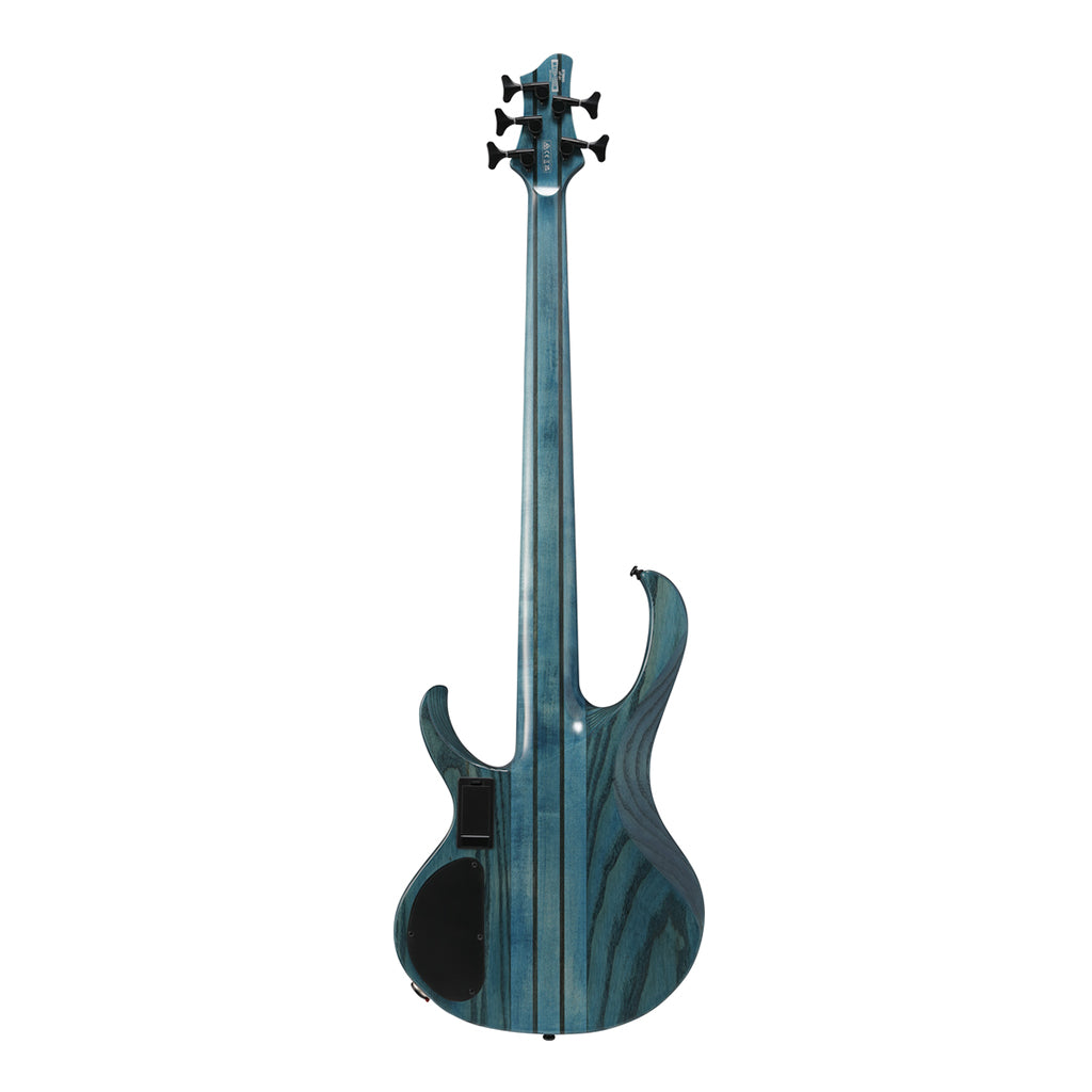 Ibanez BTB945 5-String Electric Bass - Cosmic Blue Low Gloss - Image 4
