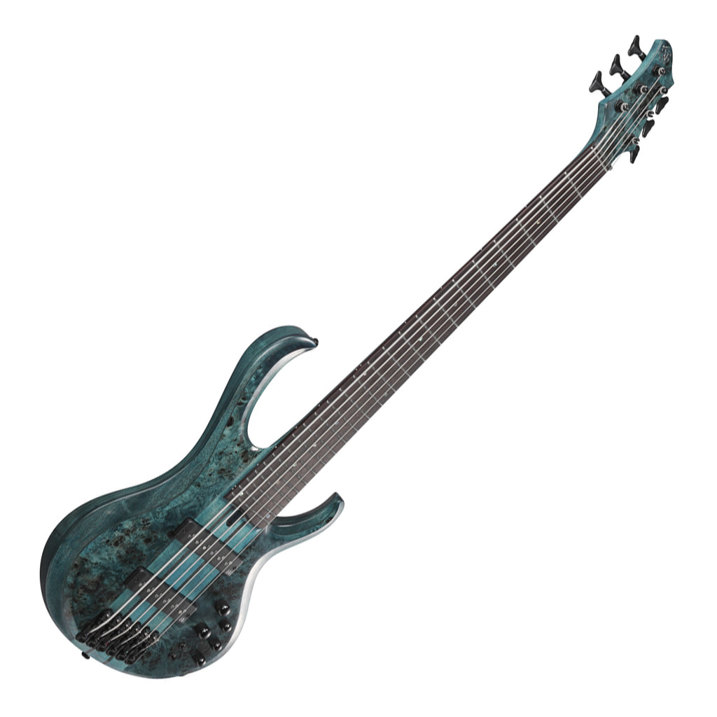 Ibanez BTB946 Cosmic Blue Low Gloss 6 String Electric Bass - Image 8