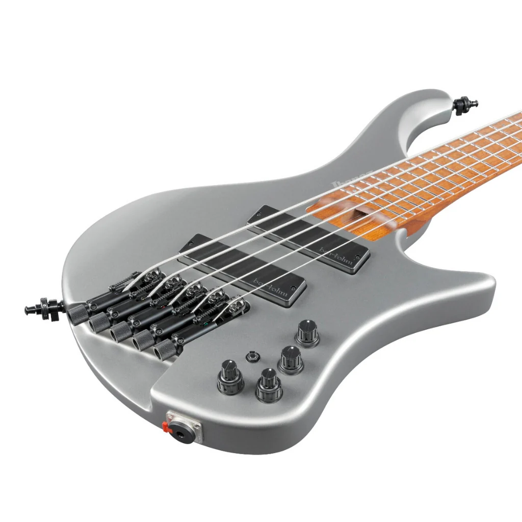 Ibanez EHB1005SMS Electric Bass - Metallic Gray Matte - Image 7