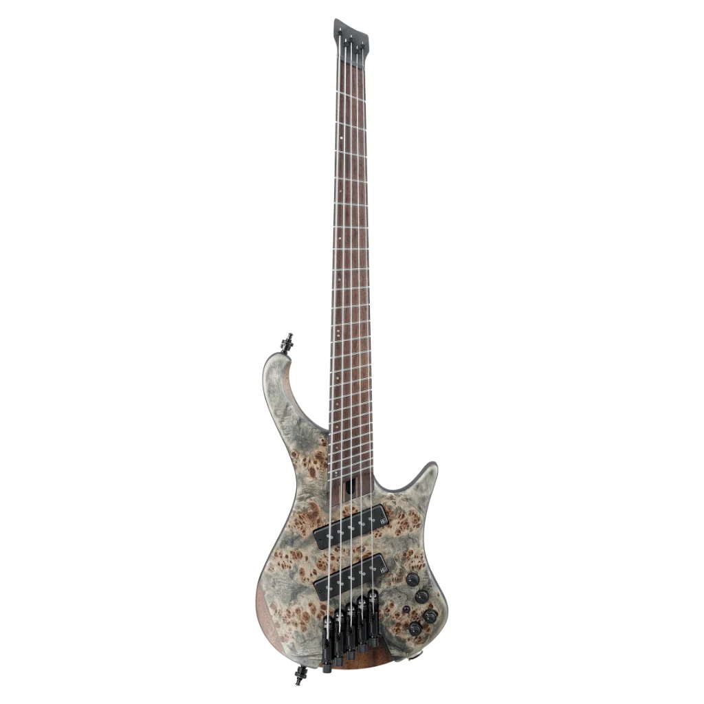 Ibanez EHB1505MS Electric Bass - Black Ice Flat - Image 2
