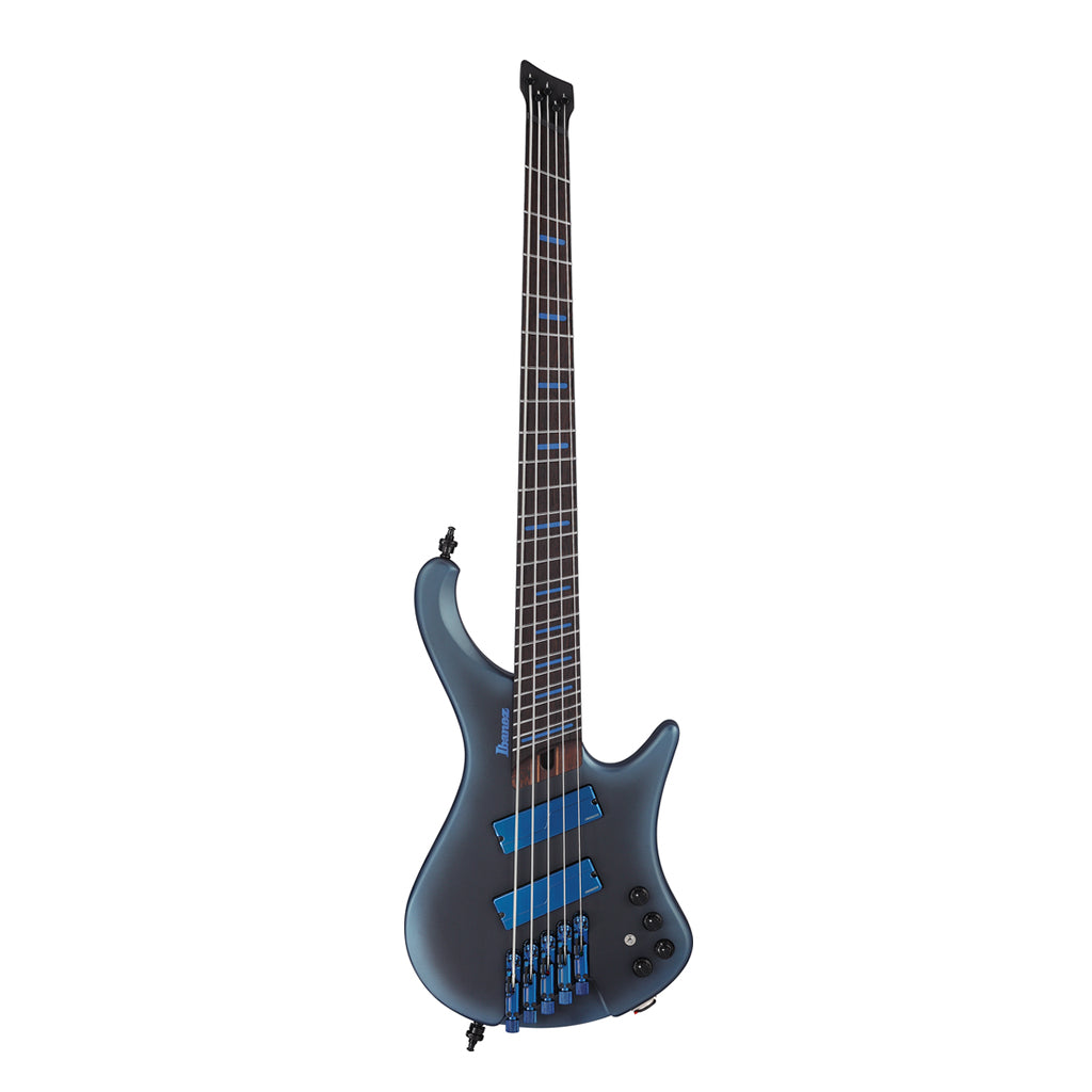 Ibanez EHB5MSBSP Midnight Arctic Ocean Matte 5 String Electric Bass with Gig bag - Image 3