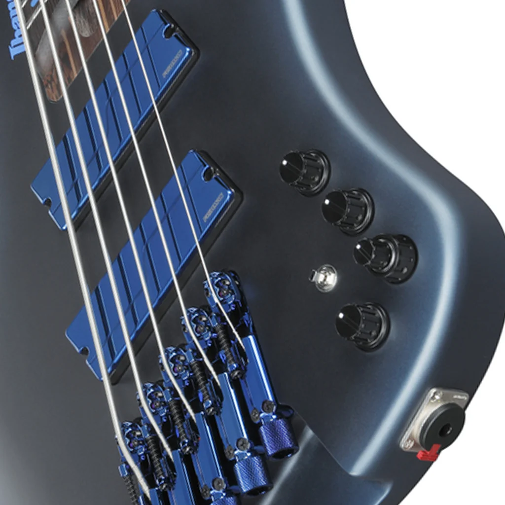 Ibanez EHB5MSBSP Midnight Arctic Ocean Matte 5 String Electric Bass with Gig bag - Image 7
