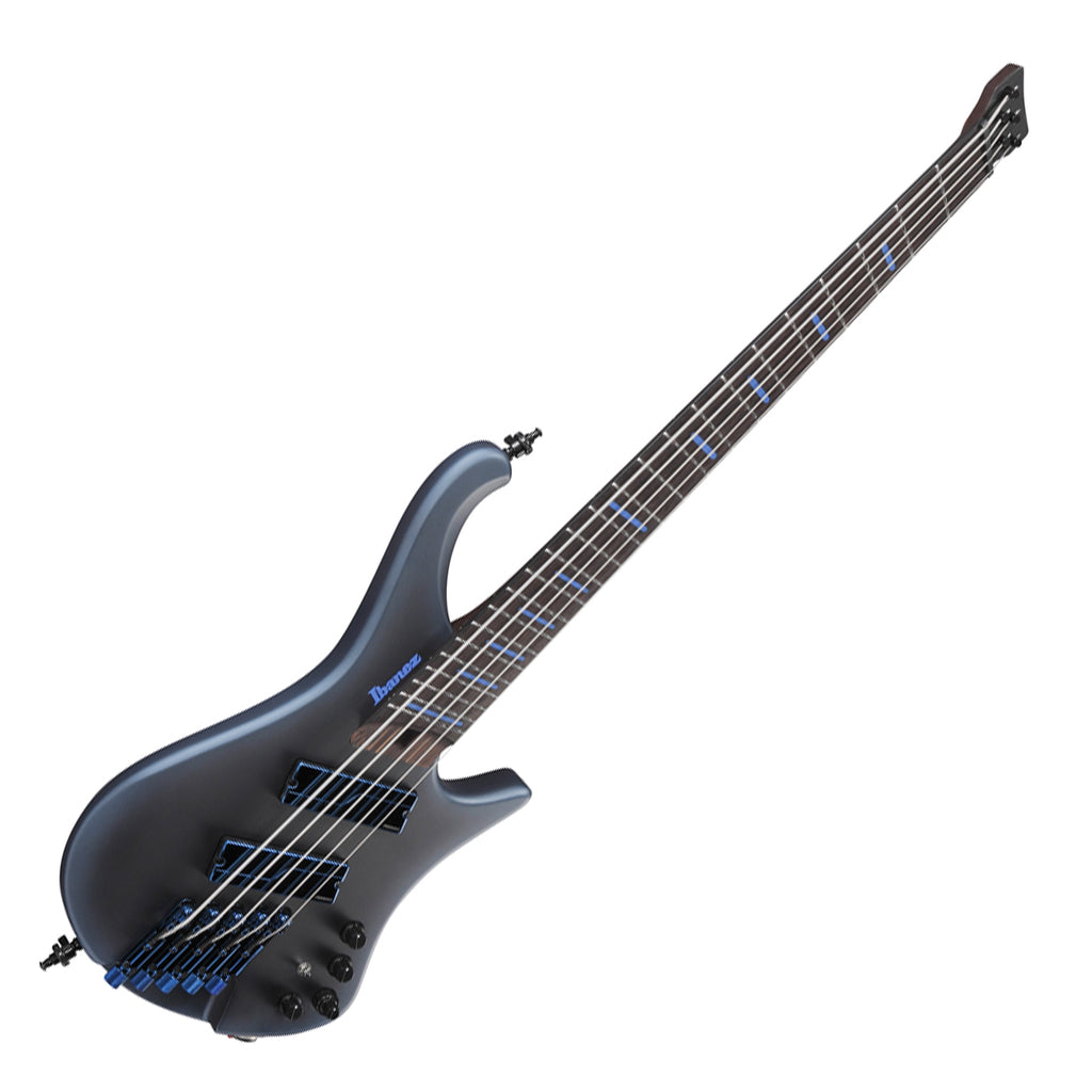 Ibanez EHB5MSBSP Midnight Arctic Ocean Matte 5 String Electric Bass with Gig bag - Image 8