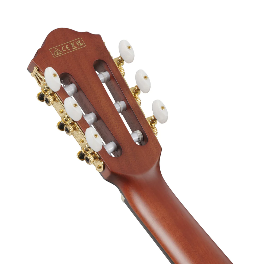 Ibanez FRH20SMN Nylon String Guitar Spalted Maple - Tobacco Burst Low Gloss - Image 5