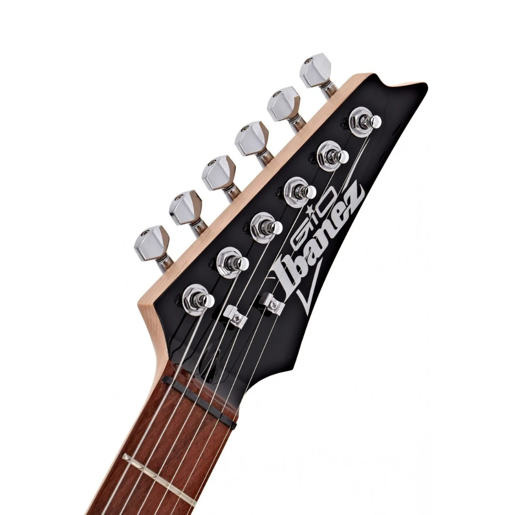 Ibanez Gio GRX70QA Electric Guitar - Transparent Black Sunburst - Image 6