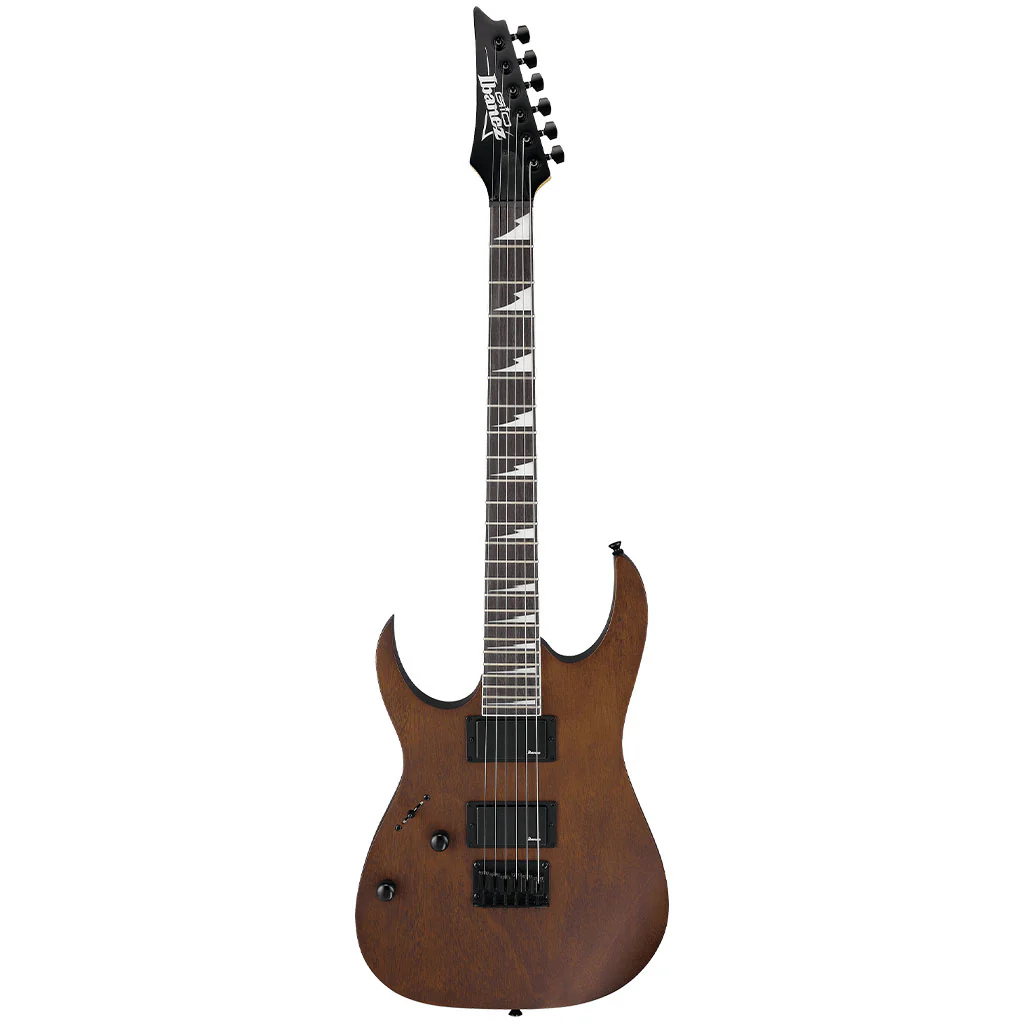 Ibanez GRG121DXL - Walnut Flat - Left Handed - Image 2