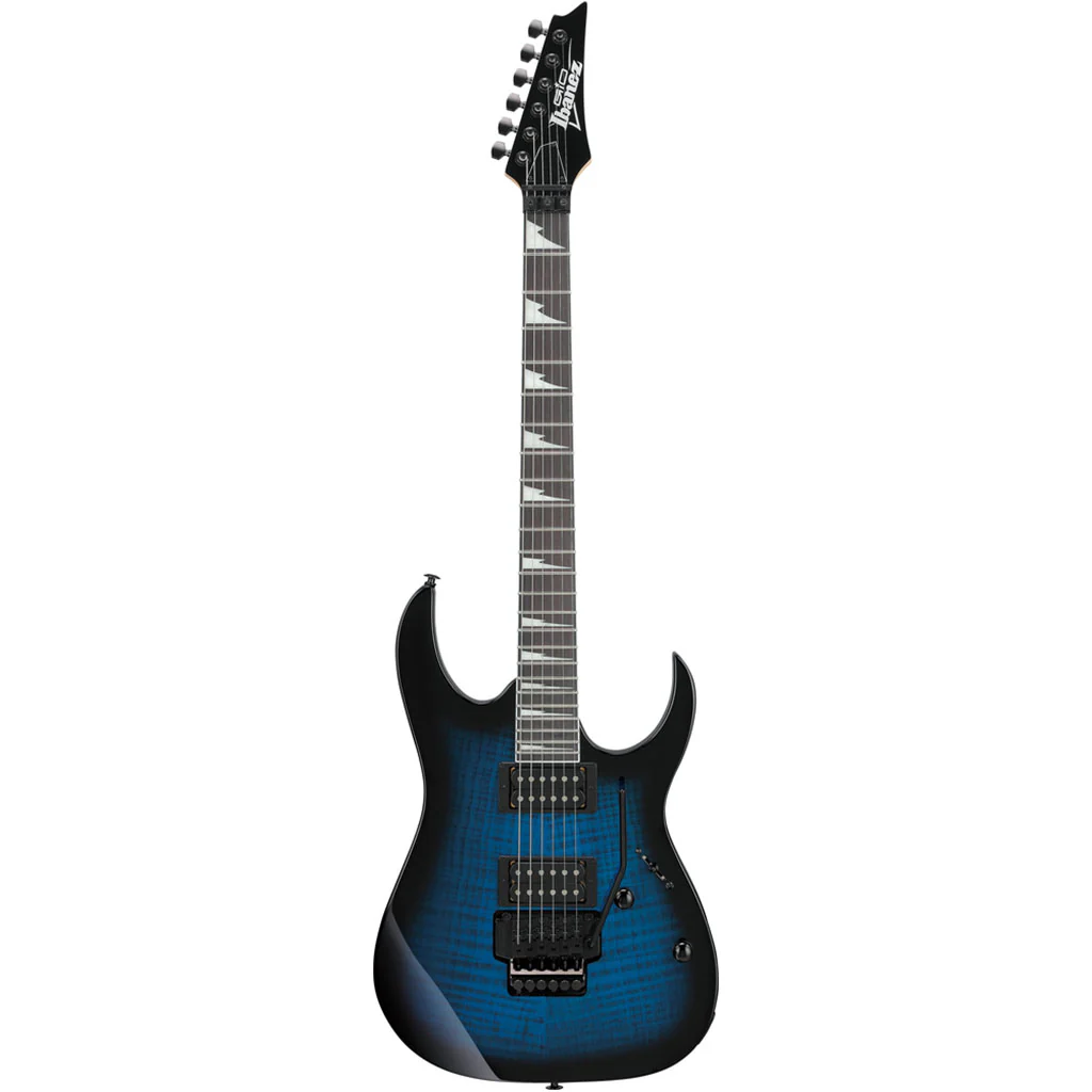 Ibanez GRG320FATBS Electric Guitar Transparent Blue Sunburst - Image 2