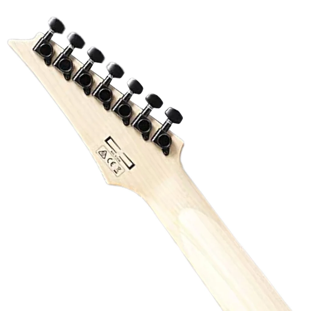 Ibanez GRG7221QA 7 String - Transparent Black Sunburst - Image 5