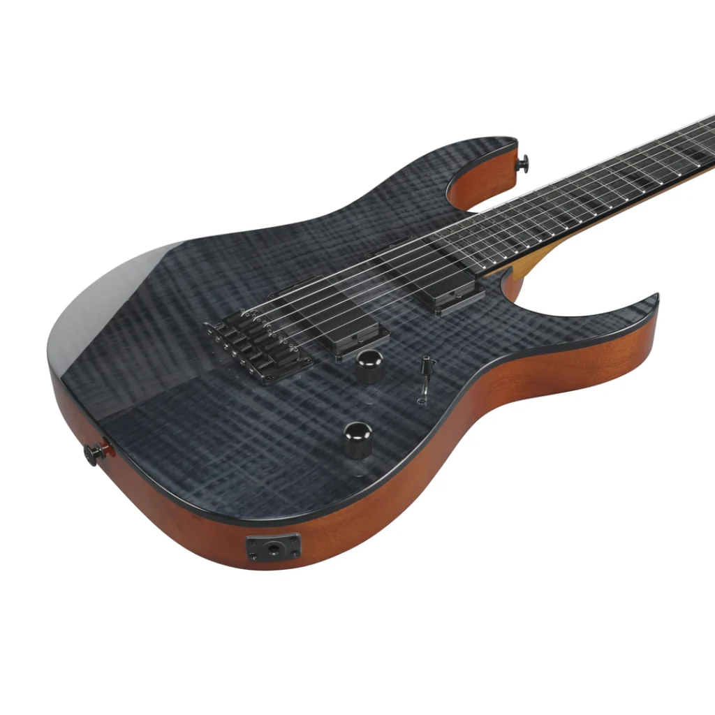 Ibanez GRGR221FA Electric Guitar - Transparent Indigo Black - Image 8