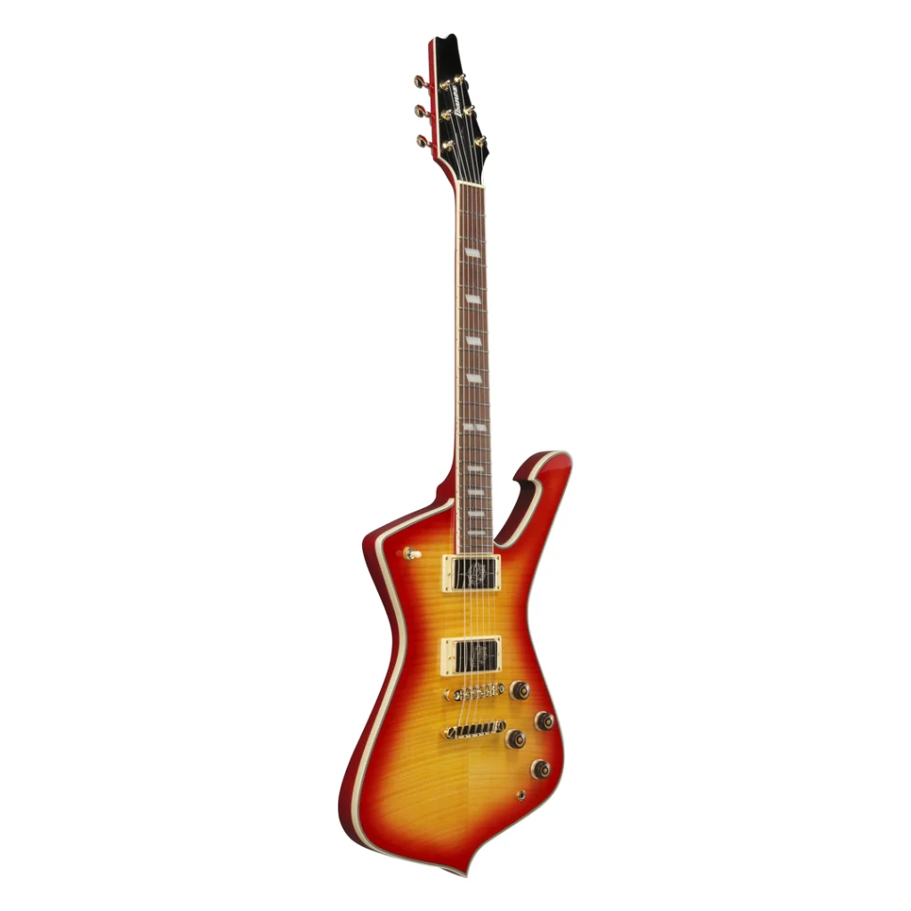 Ibanez IC420FM Electric Guitar - Cherry Sunburst - Image 5