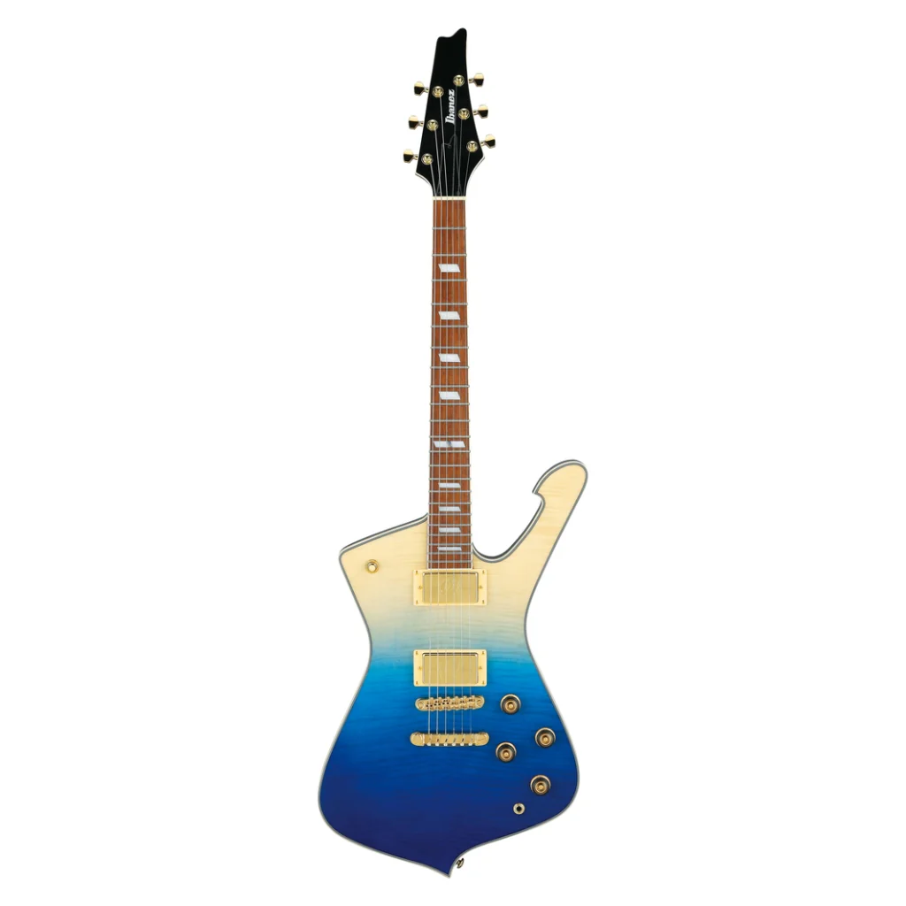 Ibanez IC420FM Electric Guitar - Transparent Blue Gradation - Image 3