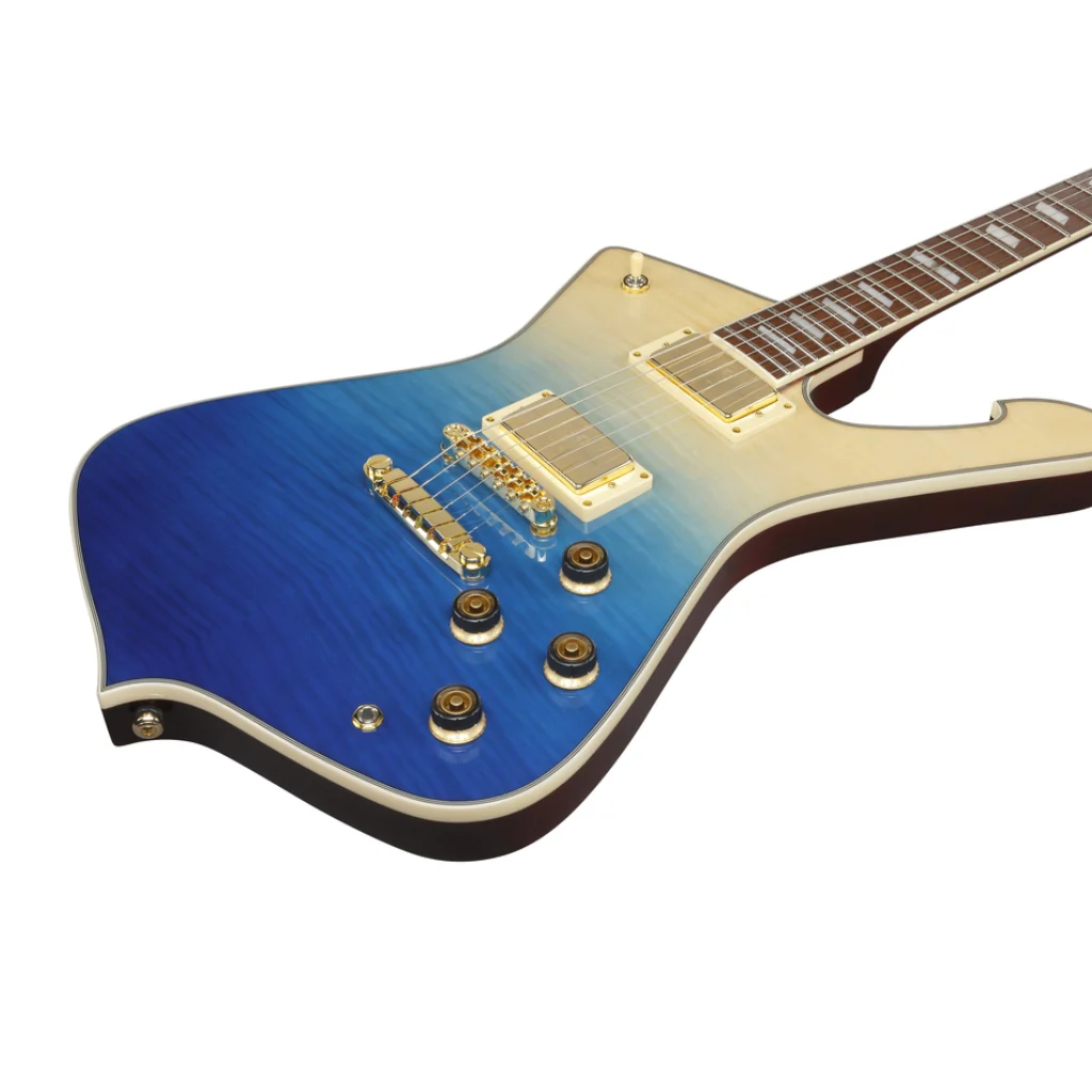 Ibanez IC420FM Electric Guitar - Transparent Blue Gradation - Image 8